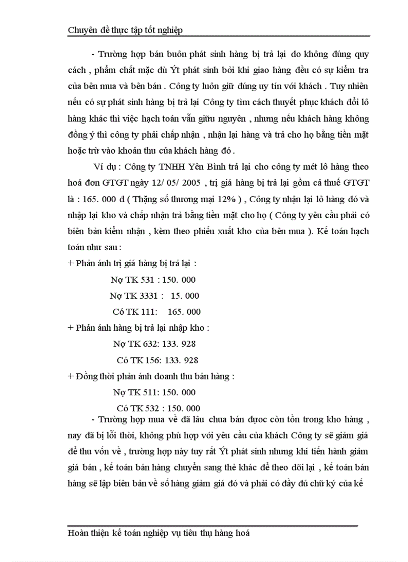 image for page Kế Toán Thành Phẩm Tiêu Thụ và Xác Định kết quả tiêu thụ tại Công ty cổ phần Tứ Gia