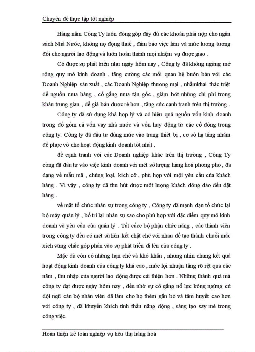 image for page Kế Toán Thành Phẩm Tiêu Thụ và Xác Định kết quả tiêu thụ tại Công ty cổ phần Tứ Gia