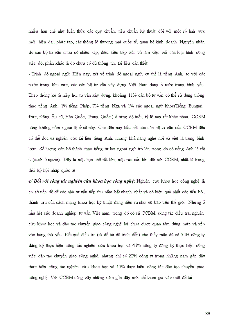 image for page Phân tích thực trạng của công ty cp tư vấn CCBM