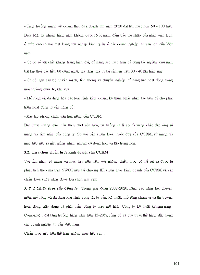 image for page Phân tích thực trạng của công ty cp tư vấn CCBM