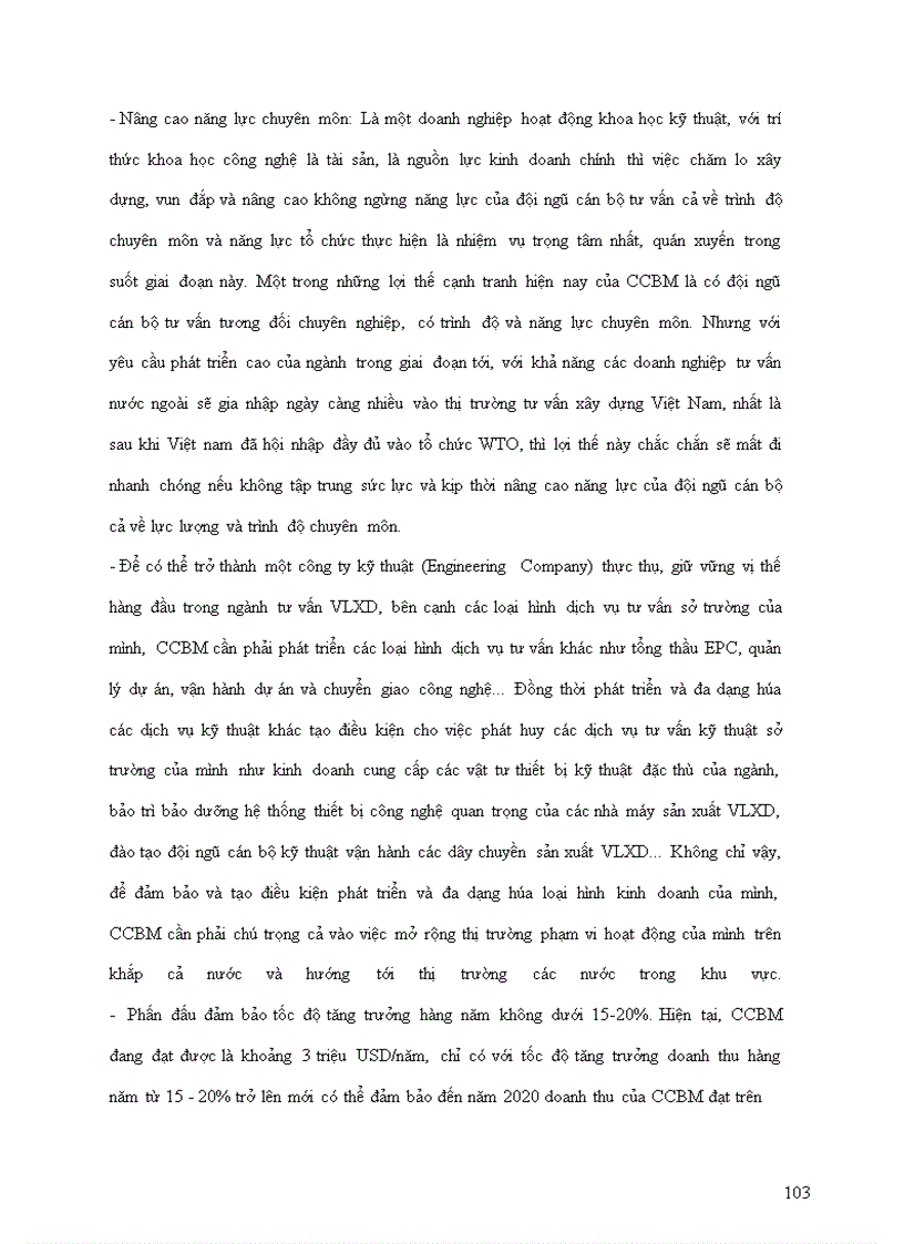 image for page Phân tích thực trạng của công ty cp tư vấn CCBM