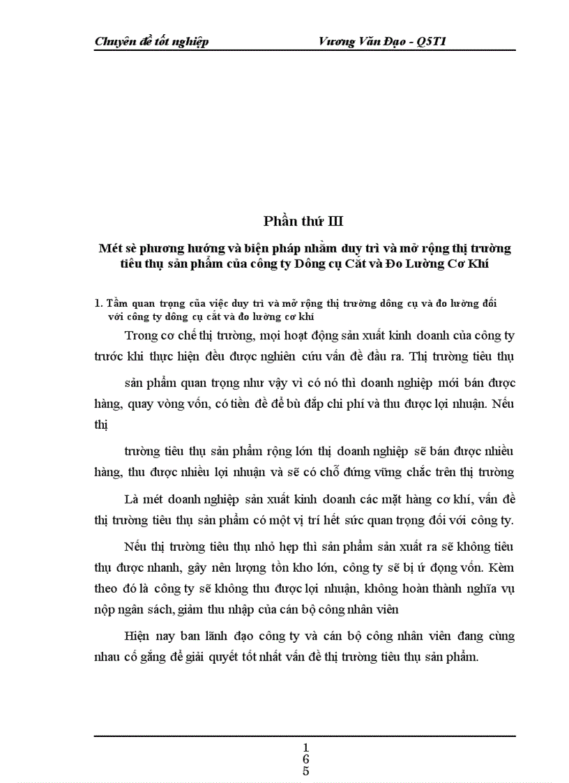 image for page Một số phương hướng và biện pháp nhằm duy trì và mở rộng thị trường tiêu thụ sản phẩm ở Công ty Dụng Cụ Cắt và Đo Lường Cơ Khí
