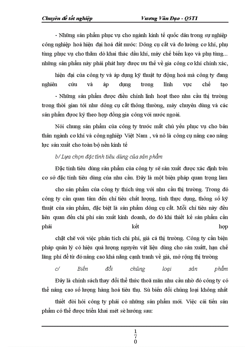 image for page Một số phương hướng và biện pháp nhằm duy trì và mở rộng thị trường tiêu thụ sản phẩm ở Công ty Dụng Cụ Cắt và Đo Lường Cơ Khí