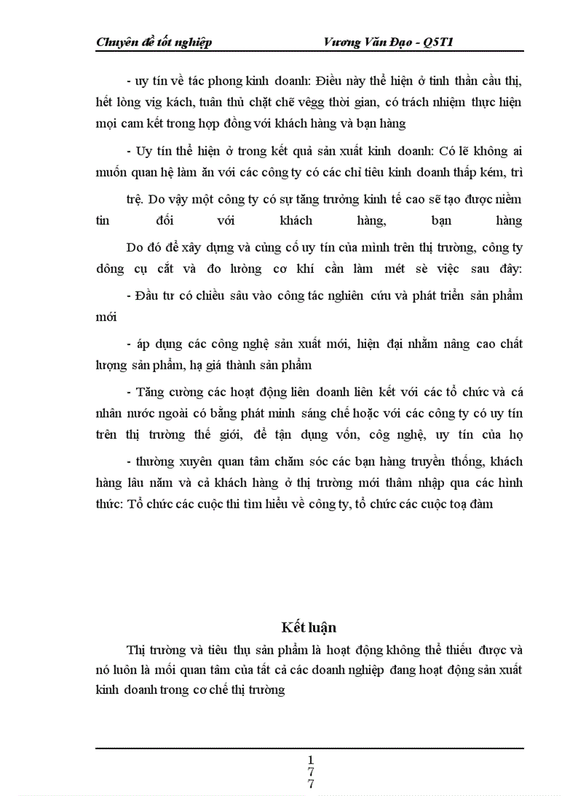 image for page Một số phương hướng và biện pháp nhằm duy trì và mở rộng thị trường tiêu thụ sản phẩm ở Công ty Dụng Cụ Cắt và Đo Lường Cơ Khí