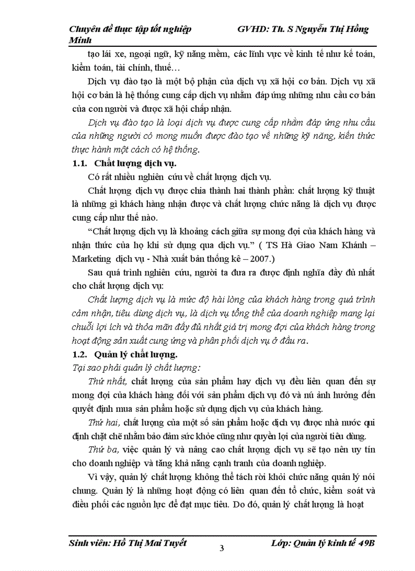 image for page Nâng cao chất lượng dịch vụ đào tạo của Trung tâm Đào tạo cán bộ và tư vấn tài chính – kế toán – thuế thuộc công ty cổ phần đầu tư thương mại dịch vụ Thăng Long.