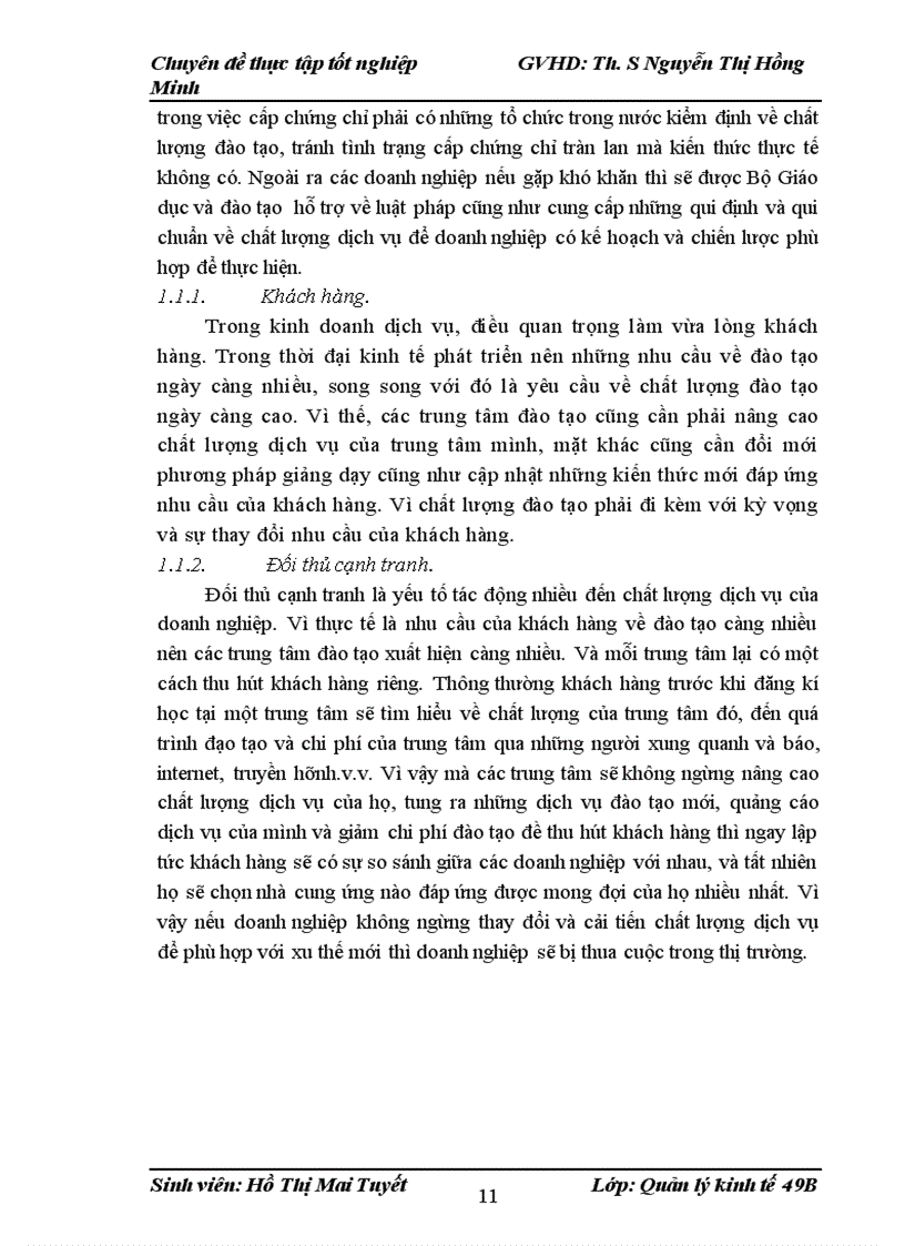 image for page Nâng cao chất lượng dịch vụ đào tạo của Trung tâm Đào tạo cán bộ và tư vấn tài chính – kế toán – thuế thuộc công ty cổ phần đầu tư thương mại dịch vụ Thăng Long.