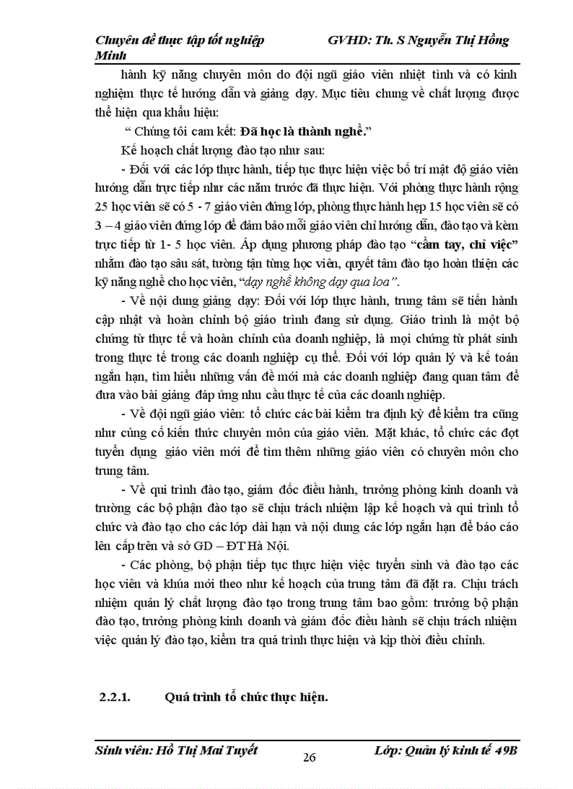 image for page Nâng cao chất lượng dịch vụ đào tạo của Trung tâm Đào tạo cán bộ và tư vấn tài chính – kế toán – thuế thuộc công ty cổ phần đầu tư thương mại dịch vụ Thăng Long.