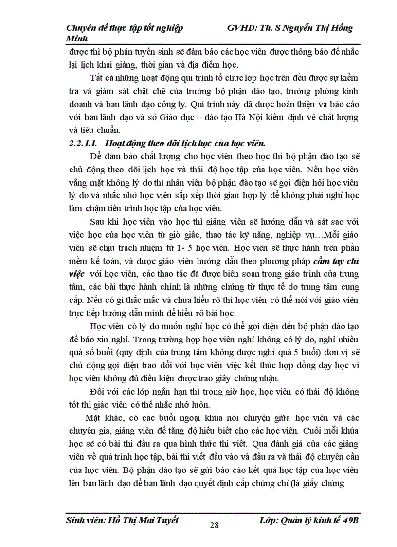 image for page Nâng cao chất lượng dịch vụ đào tạo của Trung tâm Đào tạo cán bộ và tư vấn tài chính – kế toán – thuế thuộc công ty cổ phần đầu tư thương mại dịch vụ Thăng Long.