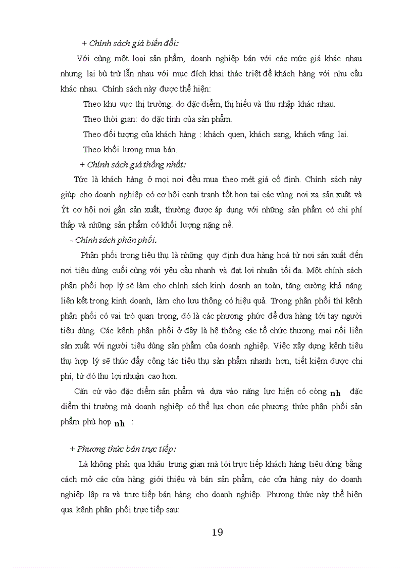 image for page Một số nội dung chủ yếu của hoạt động tiêu thụ sản phẩm
