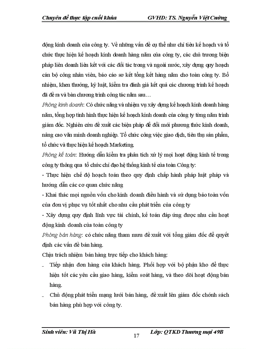 image for page Đẩy mạnh hoạt động tiêu thụ sản phẩm tại Công ty TNHH Thương mại Hoàng Anh