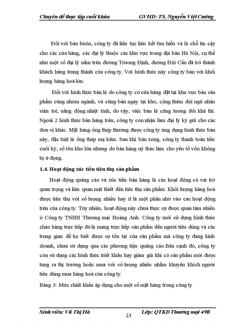 image for page Đẩy mạnh hoạt động tiêu thụ sản phẩm tại Công ty TNHH Thương mại Hoàng Anh