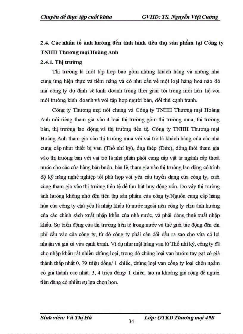 image for page Đẩy mạnh hoạt động tiêu thụ sản phẩm tại Công ty TNHH Thương mại Hoàng Anh