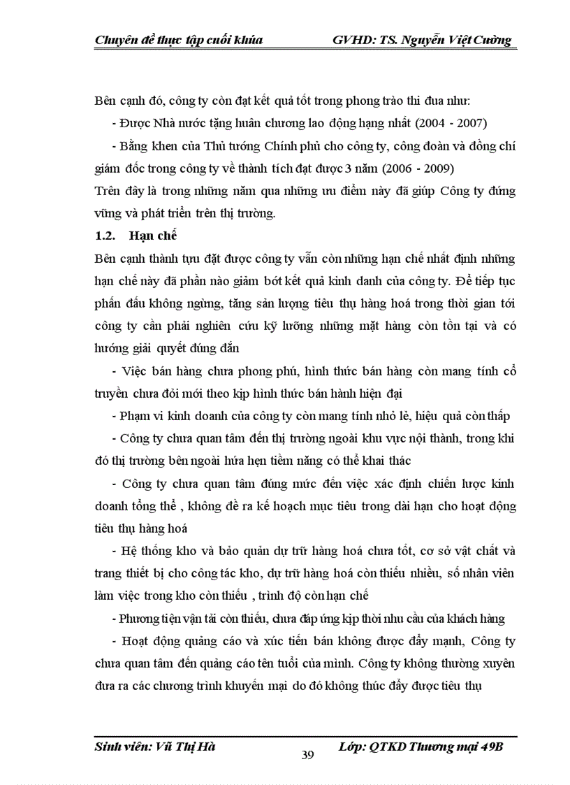 image for page Đẩy mạnh hoạt động tiêu thụ sản phẩm tại Công ty TNHH Thương mại Hoàng Anh