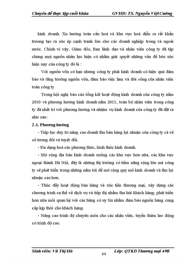 image for page Đẩy mạnh hoạt động tiêu thụ sản phẩm tại Công ty TNHH Thương mại Hoàng Anh