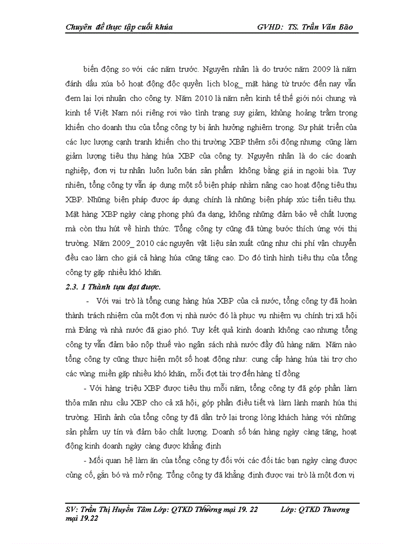 image for page Nâng cao hiệu quả tiêu thụ XBP tại tổng công ty sách Việt Nam trong 2 năm 2009-2010