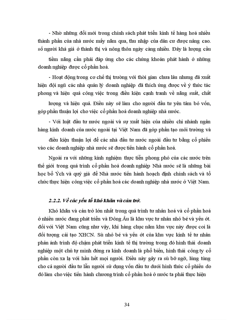 image for page Thực trạng và giải pháp thúc đẩy quá trình cổ phần hoá ở Việt Nam