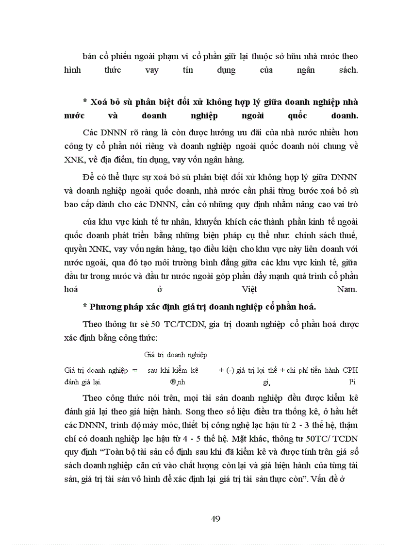 image for page Thực trạng và giải pháp thúc đẩy quá trình cổ phần hoá ở Việt Nam