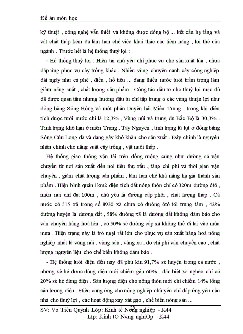 image for page Thực trạng và giải pháp sử dụng vốn đầu tư cho nông nghiệp nông thôn