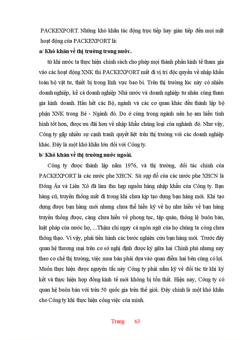image for page Thực trạng và một số giải pháp hoàn thiện hoạt động nhập khẩu ở Công ty XNK và kỹ thuật bao bì
