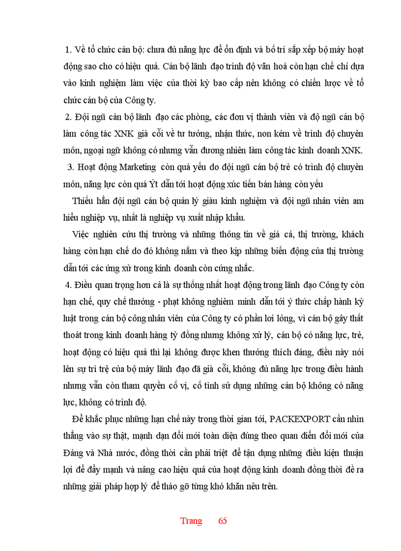 image for page Thực trạng và một số giải pháp hoàn thiện hoạt động nhập khẩu ở Công ty XNK và kỹ thuật bao bì