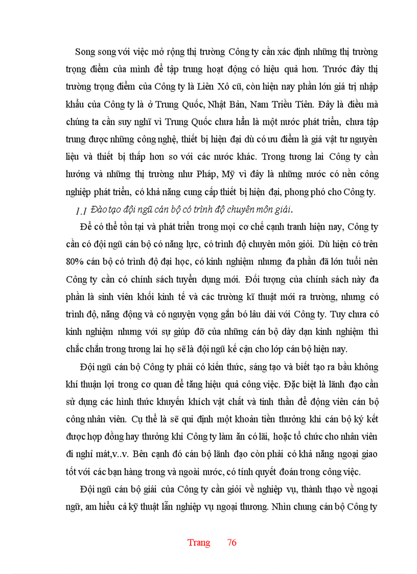 image for page Thực trạng và một số giải pháp hoàn thiện hoạt động nhập khẩu ở Công ty XNK và kỹ thuật bao bì