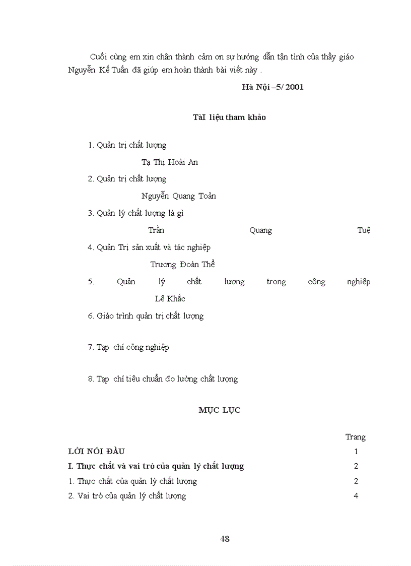 image for page Một số vấn đề về quản lý chất lượng trong các doanh nghiệp công nghiệp
