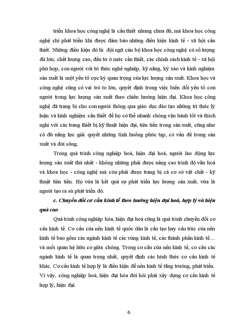 image for page Cơ sở lý luận triết học của đường lối công nghiệp hóa, hiện đại hoá ở Việt Nam trong thời kỳ quá độ