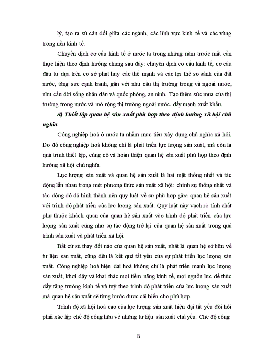 image for page Cơ sở lý luận triết học của đường lối công nghiệp hóa, hiện đại hoá ở Việt Nam trong thời kỳ quá độ