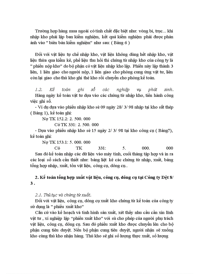 image for page Nâng cao hiệu quả sử dụng vốn lưu động và hoàn thiện công tác tổ chức kế toán tại Công ty Dệt 8/3