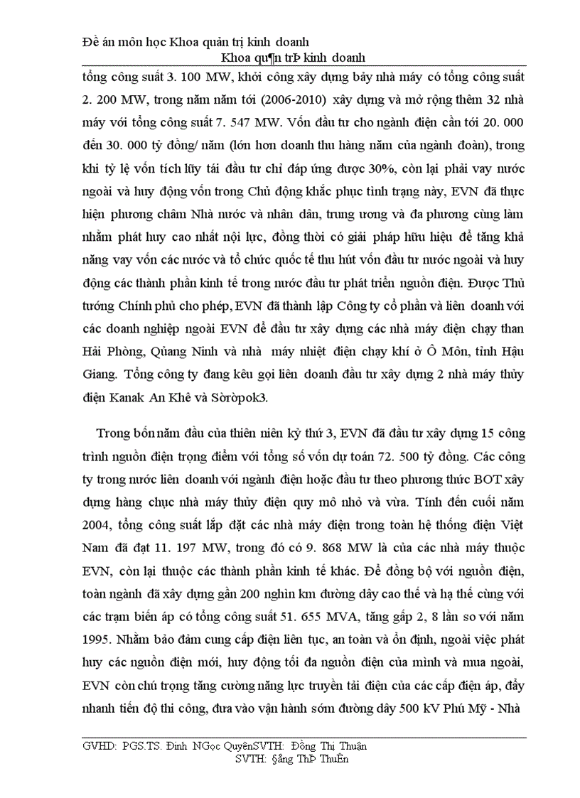 image for page Hiệu quả đầu tư phát triển của Tổng Công ty Điện Lực Việt Nam (EVN)