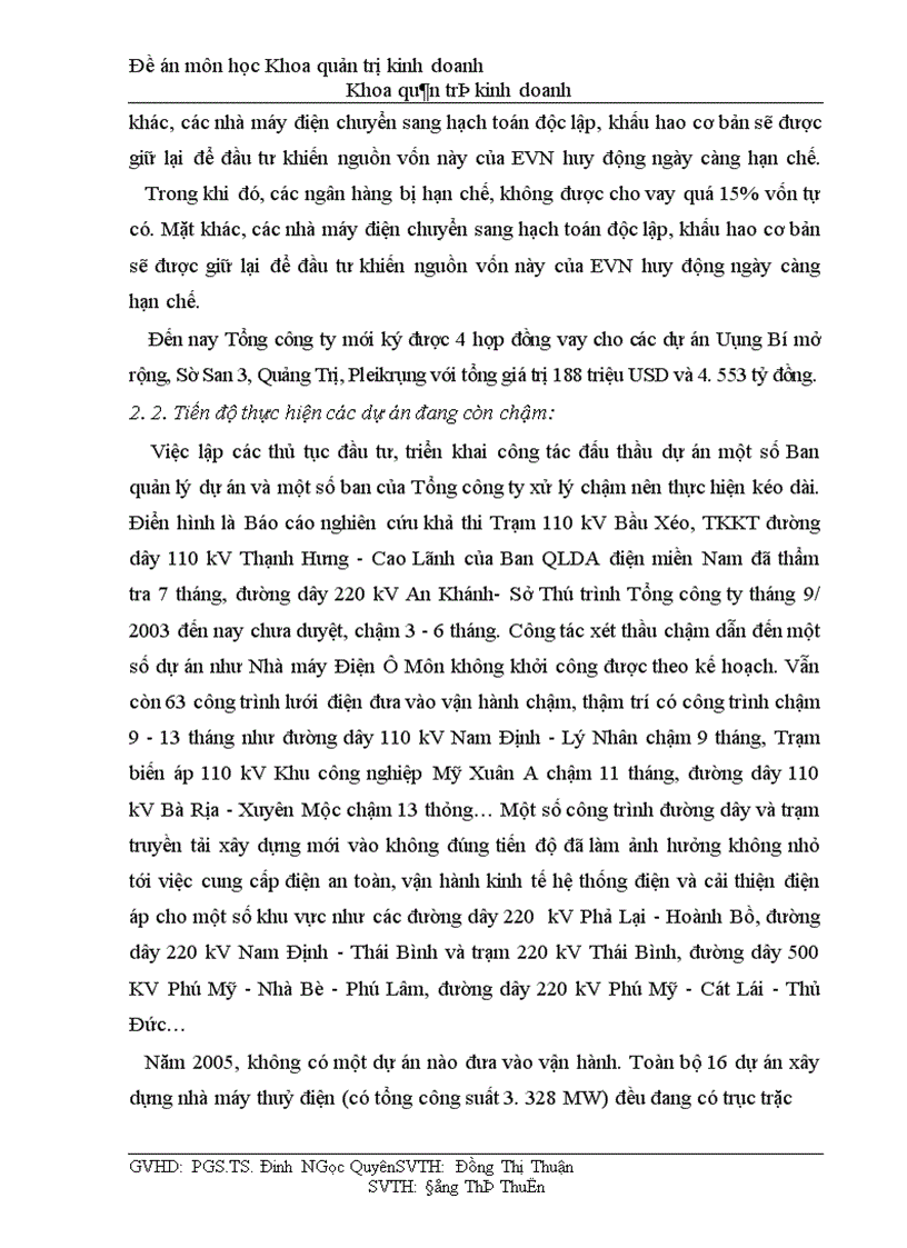 image for page Hiệu quả đầu tư phát triển của Tổng Công ty Điện Lực Việt Nam (EVN)