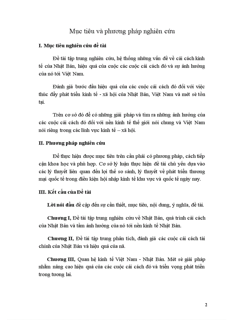 image for page Cải cách kinh tế của Nhật Bản và mối quan hệ kinh tế Việt Nam – Nhật Bản