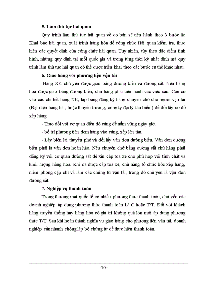 image for page Thực trạng và giải pháp trong hoạt động xuất khẩu hàng TCMN tại công ty Artex –Hà Nội