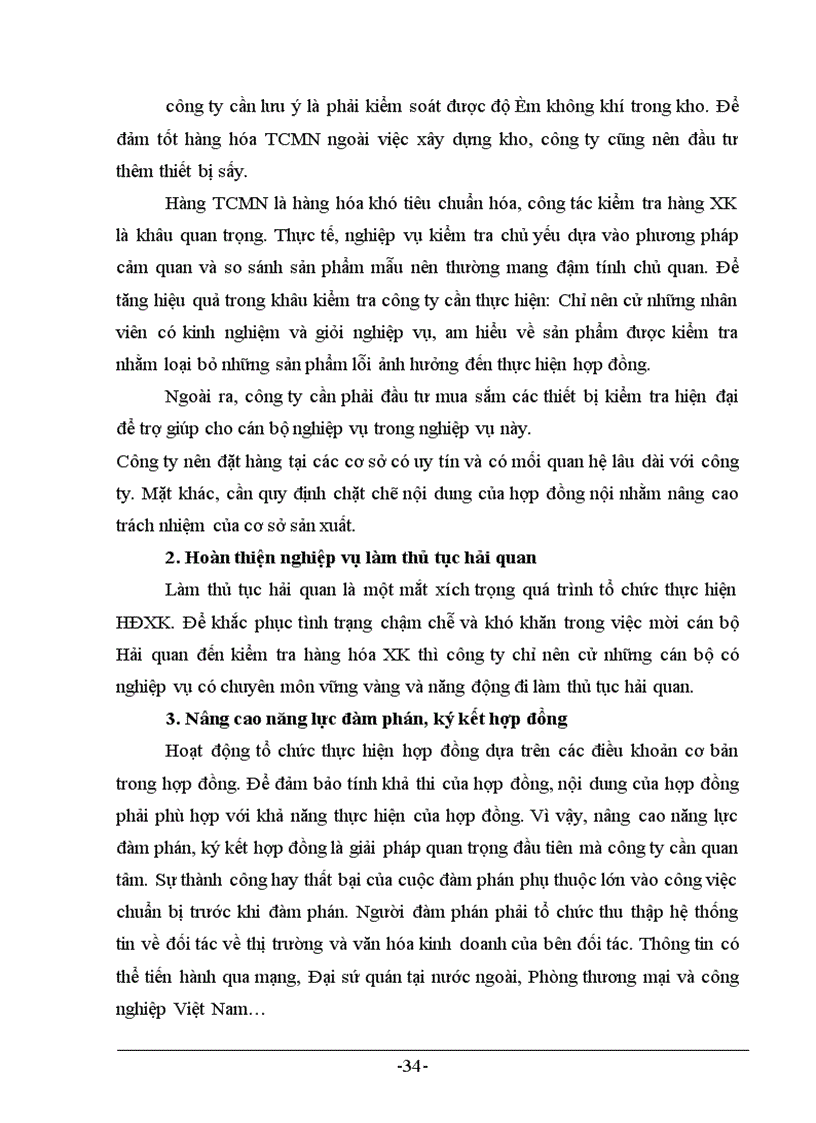 image for page Thực trạng và giải pháp trong hoạt động xuất khẩu hàng TCMN tại công ty Artex –Hà Nội