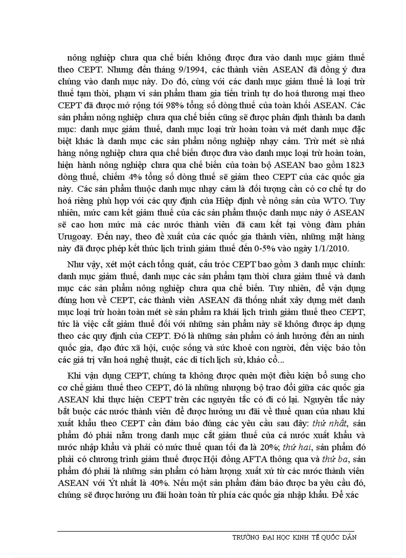 image for page Những giải pháp nhằm đẩy nhanh việc thực hiện các cam kết của Việt Nam trong khuôn khổ AFTA