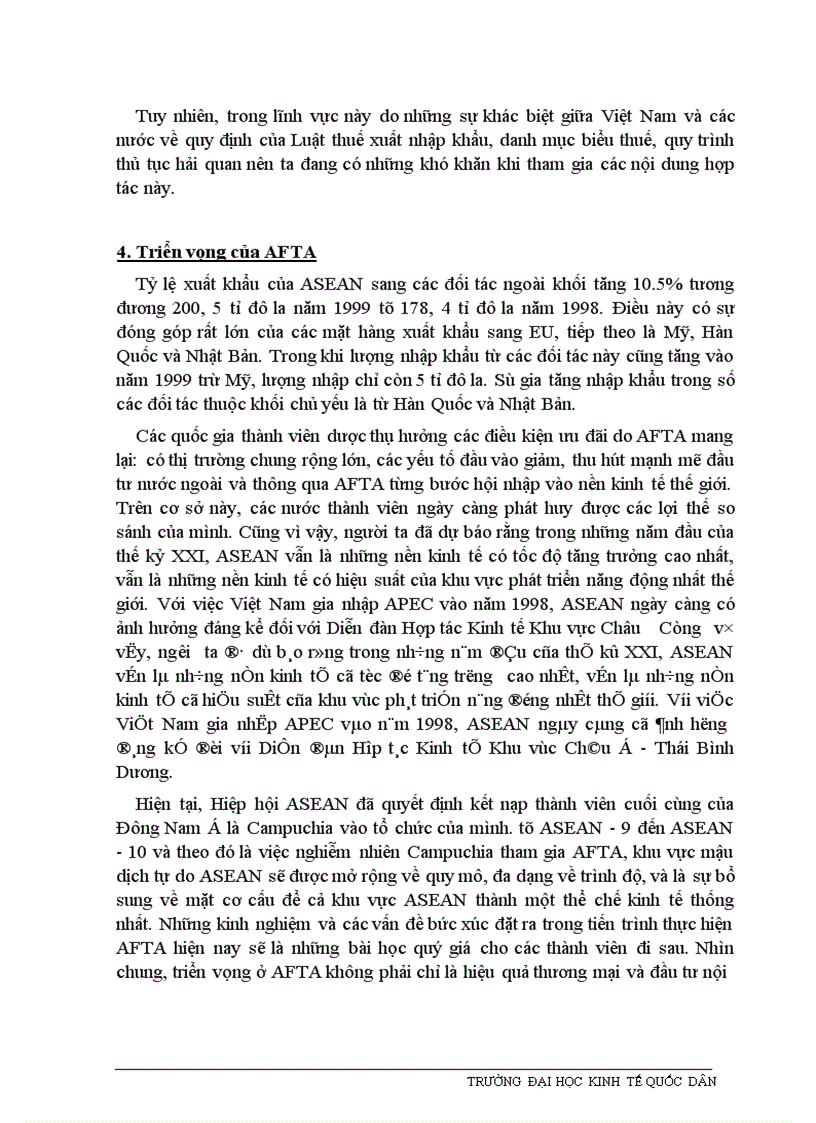 image for page Những giải pháp nhằm đẩy nhanh việc thực hiện các cam kết của Việt Nam trong khuôn khổ AFTA