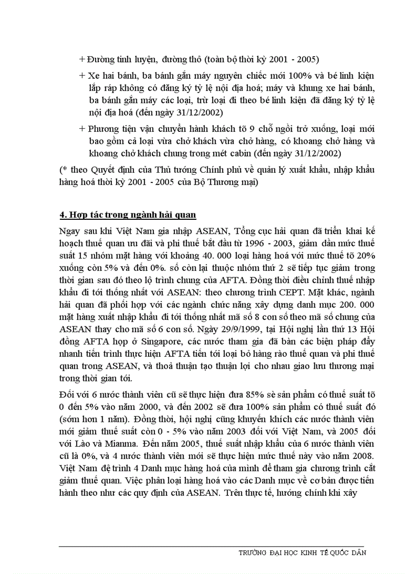 image for page Những giải pháp nhằm đẩy nhanh việc thực hiện các cam kết của Việt Nam trong khuôn khổ AFTA