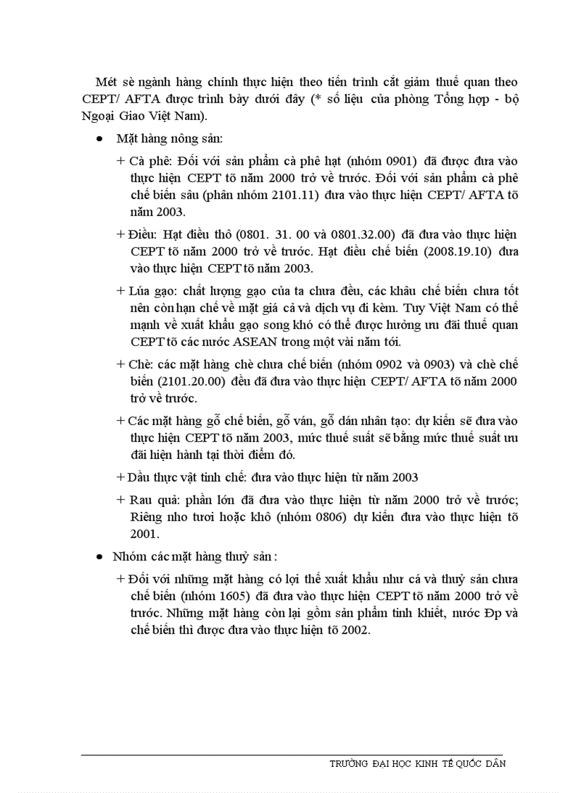 image for page Những giải pháp nhằm đẩy nhanh việc thực hiện các cam kết của Việt Nam trong khuôn khổ AFTA