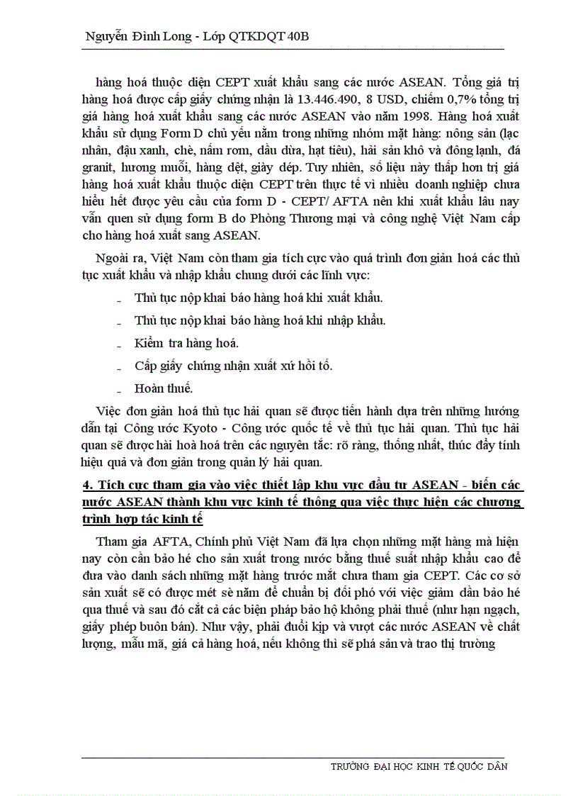 image for page Những giải pháp nhằm đẩy nhanh việc thực hiện các cam kết của Việt Nam trong khuôn khổ AFTA