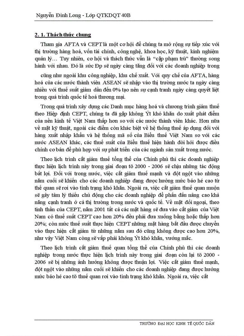 image for page Những giải pháp nhằm đẩy nhanh việc thực hiện các cam kết của Việt Nam trong khuôn khổ AFTA