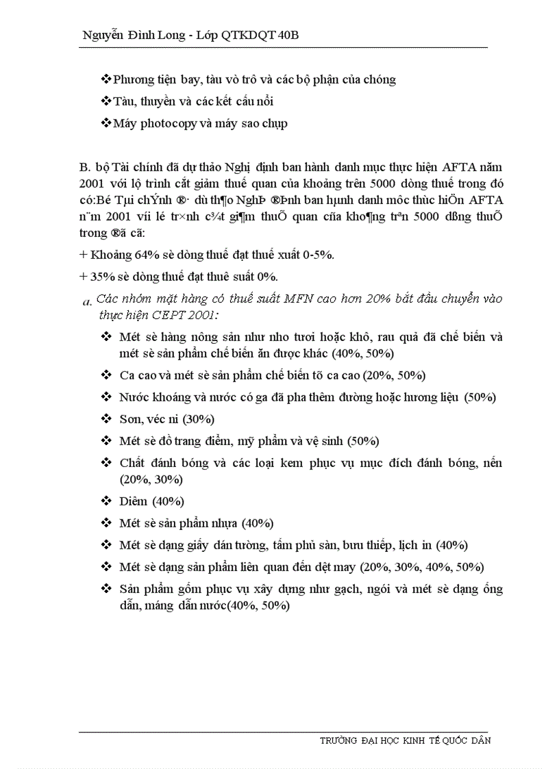 image for page Những giải pháp nhằm đẩy nhanh việc thực hiện các cam kết của Việt Nam trong khuôn khổ AFTA