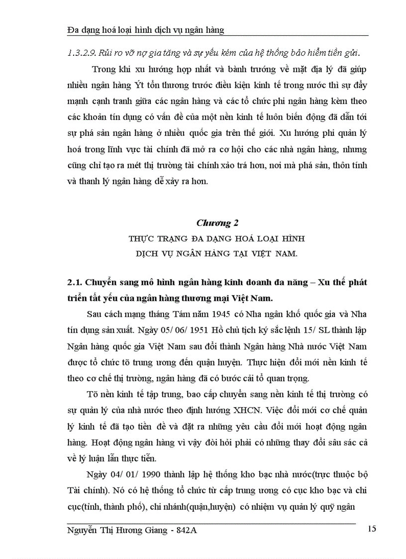 image for page Đa dạng hoá loại hình dịch vụ Ngân hàng ở Việt Nam