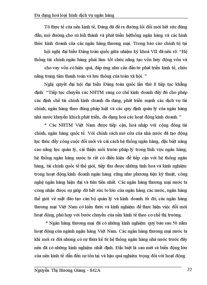 image for page Đa dạng hoá loại hình dịch vụ Ngân hàng ở Việt Nam