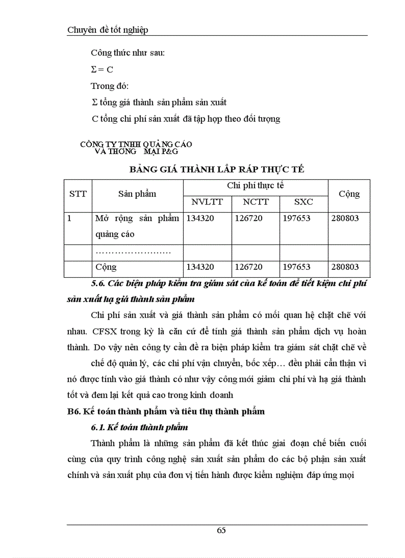 image for page Chi phí sản xuất và tính giá thành sản phẩm
