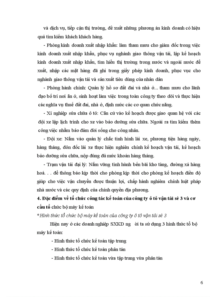 image for page Báo cáo thực tập tại Công ty ô tô vận tải