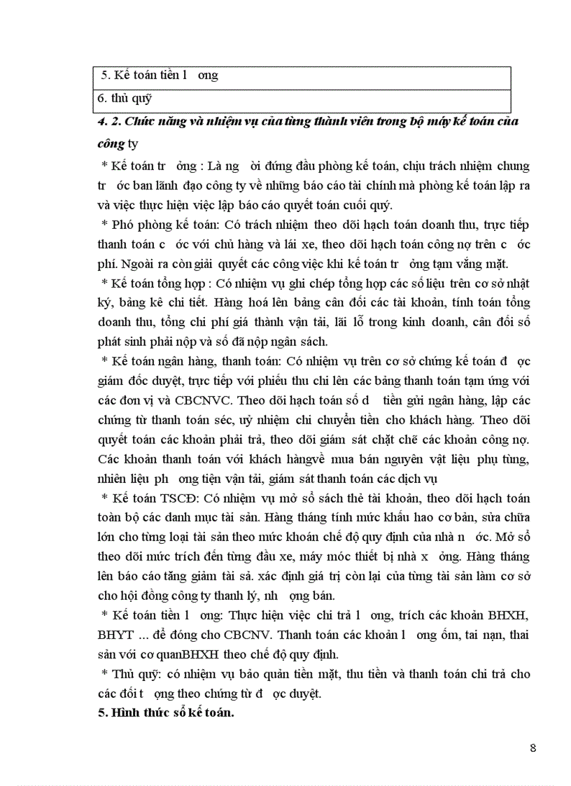 image for page Báo cáo thực tập tại Công ty ô tô vận tải