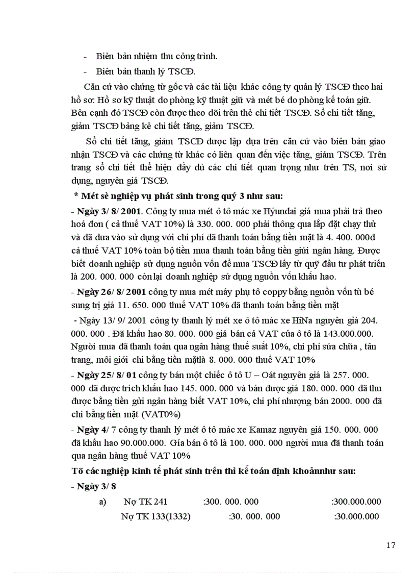 image for page Báo cáo thực tập tại Công ty ô tô vận tải