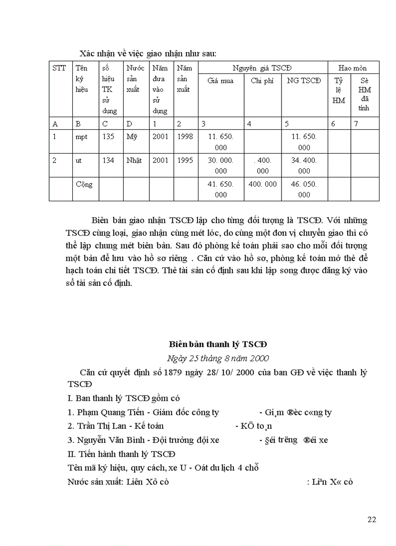image for page Báo cáo thực tập tại Công ty ô tô vận tải