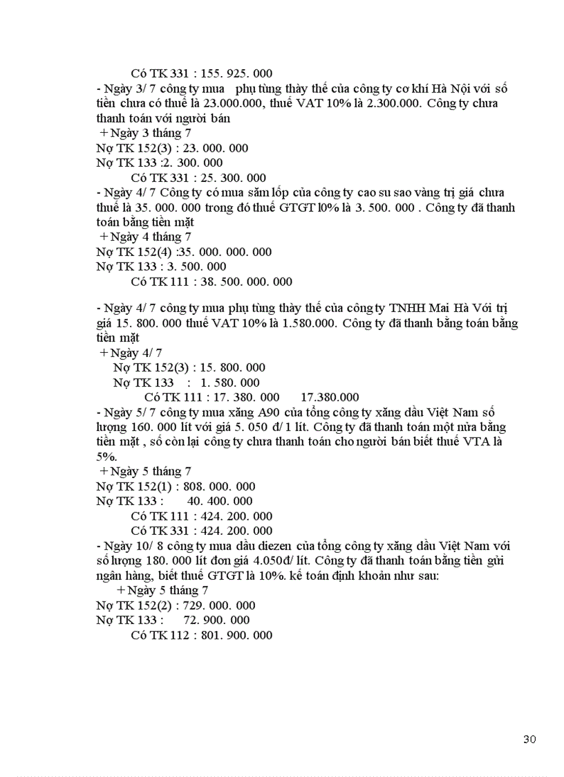 image for page Báo cáo thực tập tại Công ty ô tô vận tải