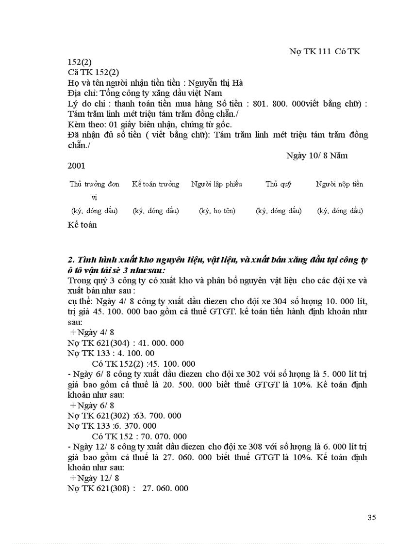 image for page Báo cáo thực tập tại Công ty ô tô vận tải